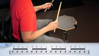 Drumming WarmUp Beginner  Drum Lesson [upl. by Gabriell]