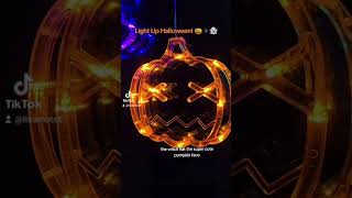 Spooky Halloween LED Hanging Lights  Pumpkins Spiders amp Witches Indoor Decor halloweendecorations [upl. by Nylave]