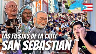 The CRAZIEST Party In Puerto Rico  FIESTAS DE LA CALLES SAN SEBASTIAN are HUGE  Las SanSe [upl. by Drwde]