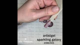 abcnailstore artistgel sparkling galaxy 2340921 [upl. by Shue]