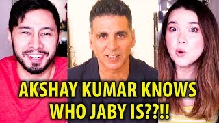 AKSHAY KUMAR KNOWS WHO JABY IS [upl. by Noivaz435]