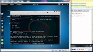 Kali Linux  Metasploit Framework  PHP CGI Argument Injection [upl. by Idihc]