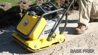 Wacker 14quot Vibratory Plate Compactor [upl. by Noynek]