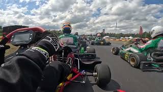 Onboard PreFinal Rotax Max Senior  Berghem Round 3  Kart4Fun Championship 2023 [upl. by Richy341]