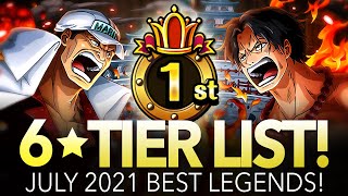 GLOBAL TIER LIST Best Legends July 2021 ONE PIECE Treasure Cruise [upl. by Aiouqahs]