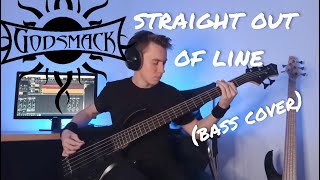 Godsmack  Straight Out Of Line Bass Cover [upl. by Ainattirb520]