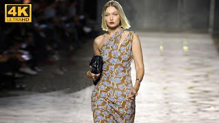 Versace  SpringSummer 2025  Milan Fashion Week  4K [upl. by Ennoitna616]