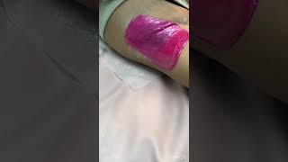 Smooth Underarm Waxing with Tickled Pink Hard Wax by estheglowspa [upl. by Allare]