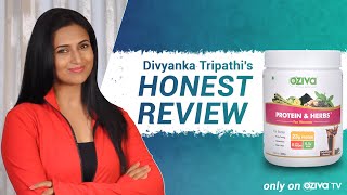 OZiva Protein amp Herbs Review  Honest Review by Divyanka Tripathi  OZiva Protein amp Herbs  OZiva [upl. by Jankey]