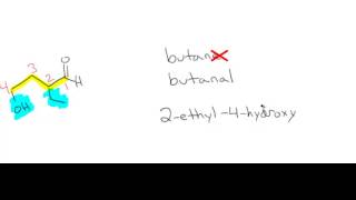 Naming Aldehydes and Ketones [upl. by Gavrah190]