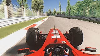 Rubens Barrichello onboard Record Lap  2004 Monza GP  Assetto Corsa [upl. by Naeerb931]