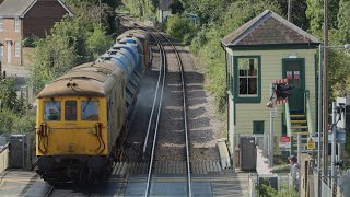 Britania and 73s passing through Chartham 051024 [upl. by Susann]