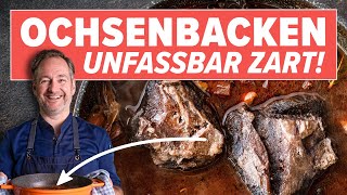 Ochsenbacken schmoren Alle Tricks für ein unfassbar saftigzartes Festtagsgericht [upl. by Htessil332]