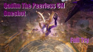 UNIT GW2  Qadim The Peerless CM quotOneshotquot Full Try Pylon POV [upl. by Gaiser]