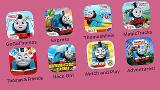 GoGo ThomasExpress DeliveryThomas MinisThomas Magic TracksThomas Read amp PlayThomas Race On [upl. by Naols]