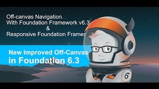 Offcanvas Navigation With Foundation Framework v63 [upl. by Nylatsirhc119]