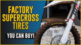 We Test Factory Supercross Tires You Can Buy  Dunlop Geomax Factory Spec [upl. by Isyad958]