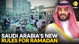 Why did Saudi Arabias Mohammed Bin Salman ban iftar in Mosques  WION Originals [upl. by Wini]