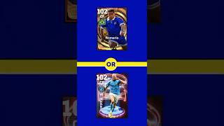 What do you choose 🤔 efootball efootballmobile efootball2024 9algamesplayefootball [upl. by Colene]