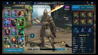 \ RAID Shadow Legends  Unlocking Lordly Legionary EPIC MAGIC Champion [upl. by Ahsek80]