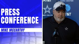 Head Coach Mike McCarthy Press Conference 10623  DALvsSF  Dallas Cowboys 2023 [upl. by Delmor]