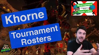 Khorne Tournament Rosters  Blood Bowl 2020 Bonehead Podcast [upl. by Tdnaltroc]