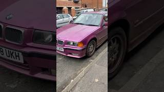 BMW 316i E36 pink purple [upl. by Nylanna]