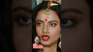 Amitabh flirts with Rekha ।mera ghar toh tu basane se rahi।suhag hd rekha youtubeshorts ytshorts [upl. by Alim]