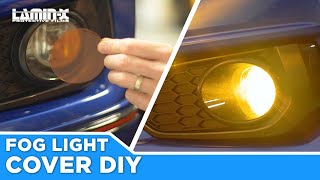 Laminx Fog Light Cover  DIY Installation [upl. by Enia]