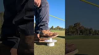 How To Cut A Golf Hole golf [upl. by Notgnilliw]