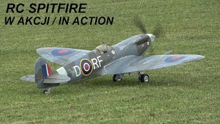 RC Spitfire  w akcji  in action [upl. by Anaeg500]