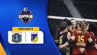 Highlight Kapolri Cup 2024 Putri  DKI Jakarta vs Sulawesi Tengah 03  Moji [upl. by Eramat]