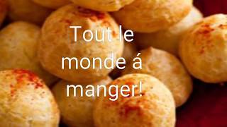 recette de Gougères au fromage [upl. by Yrocaj]