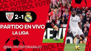 ATH BILBAO VS REAL MADRID EN VIVO ⚽️ 🔥 JUEGA MBAPPE Y VINI JR 🔥 LA LIGA  FECHA 19 FÚTBOL ESPAÑOL [upl. by Jeanelle]