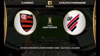 Flamengo Vs Athletico Parananense  FINAL Copa Libertadores 2022  Encuentro Completo [upl. by Tallie]