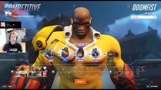 Danteh INSANE Doomfist amp Zarya CARRY Season 13 OW2 [upl. by Megen]