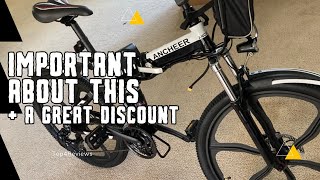 Unique Insights the ANCHEER AMA005792 Commuting Electric Bike [upl. by Drofub943]