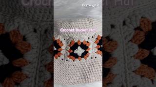 Crochet Bucket Hat crochet shorts buckethat crocheting [upl. by Okoyk]