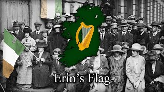 Erins Flag  Irish Rebel Song Lyrics [upl. by Saidel]