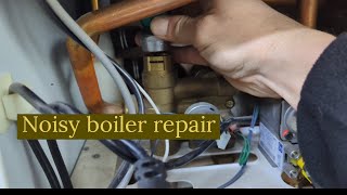 Baxi Potterton Promax Noisy boiler Diverter valve motor cartridge or whole god dam assembly [upl. by Nivrad]