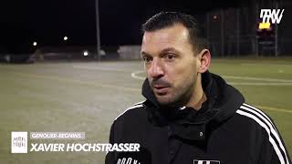 Interview de Xavier Hochstrasser FC GenolierBegnins avant le début du deuxième tour [upl. by Blackburn]