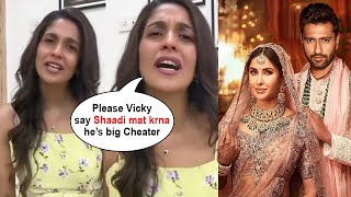 Vicky kaushal ex girlfriend Harleen Sethi reaction on Katrina Kaif and Vicky Kaushal Wedding [upl. by Bega570]