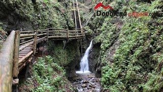 Skalní soutěska Dr Vogelgesang – Klamm │Dovolená v Alpáchcom [upl. by Ahsirkal]