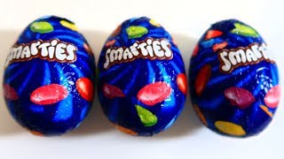 Smarties Surprise Eggs [upl. by Annahsirhc]