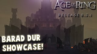 New Fortress of Barad Dur Showcase  Custom map Beta  Age of The Ring mod  Lotr  Bfme Game [upl. by Neva220]