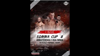 SOMMA CUP 8 Amatérska liga MMA 2592021 [upl. by Novak]