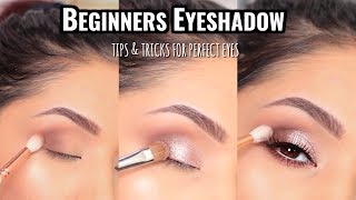 HOW TO APPLY EYESHADOW FOR BEGINNERS  MUST SEE [upl. by Neevan]