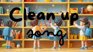 New clean up song  song for kids kidssong kidscartoon littleroarclub littleroarclub [upl. by Aveline]