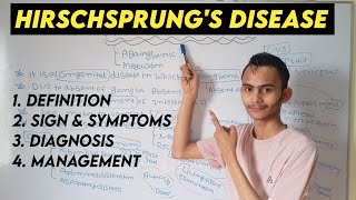 hirschsprung’s disease  hirschsprungs disease symptoms  Ribon like stool seen in  absent meconim [upl. by Atilemrac]