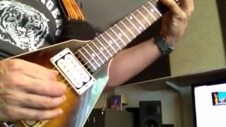 Michael Schenker Guitar Solo Cover  Time On My Hands UFO MSG [upl. by Renick]